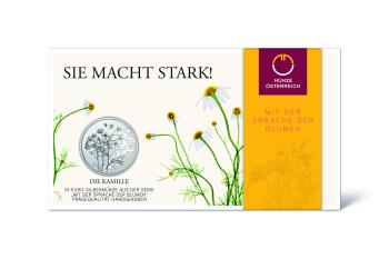 10 Euro Silber 2023 Die Kamille Hgh Blister