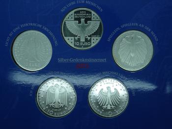 10 Euro Silber Gedenkmünzenset 2013