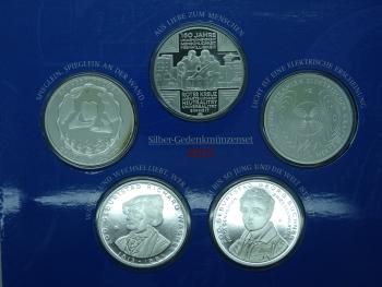 10 Euro Silber Gedenkmünzenset 2013