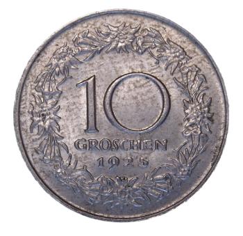 10 Groschen 1925 Cu-Ni