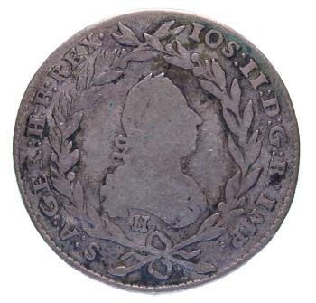 10 Kreuzer 1784 H Joseph II.