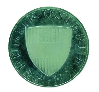 10 Schilling Silber 1970 PP