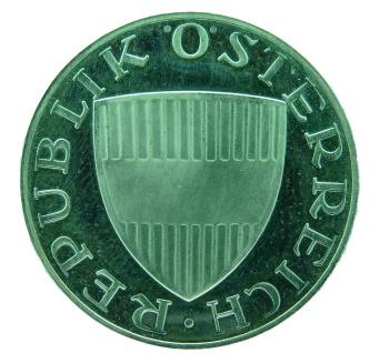 10 Schilling Silber 1973 PP