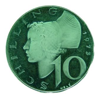 10 Schilling Silber 1973 PP