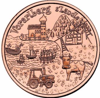 10 Euro Kupfer 2013 Vorarlberg