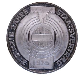 100 Schilling Silber 1975 – 20 Jahre Staatsvertrag, PP, Österreich