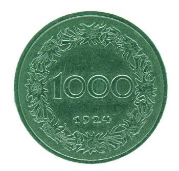 1000 Kronen 1924