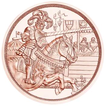 10 Euro Kupfer 2019 Ritterlichkeit