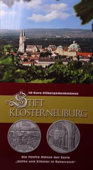 10 Euro Silber 2008 Stift Klosterneuburg Hgh Blister