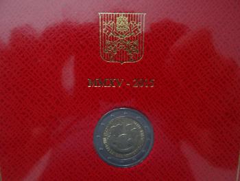 2 Euro Vatikan 2015 Weltfamilientreffen in Philadelphia