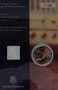 2 Euro Andorra 2016 25 Jahre Rundfunk
