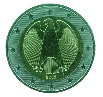 2 Euro Deutschland 2002 Bundesadler Mzz.F
