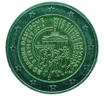 2 Euro Deutschland 2015 25 Jahre Deutsche Einheit 2015 D