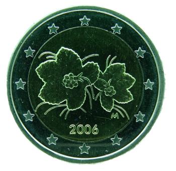 2 Euro Finnland 2006 Moltebeere