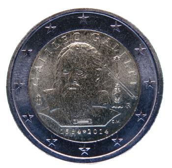 2 Euro Italien 2014 Galileo Galilei – Gedenkmünze kaufen