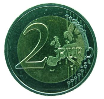 2 Euro Kroatien 2023 Hrvatska Landkarte
