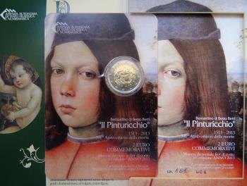 2 Euro San Marino 2013 500. Todestag von Pinturicchio