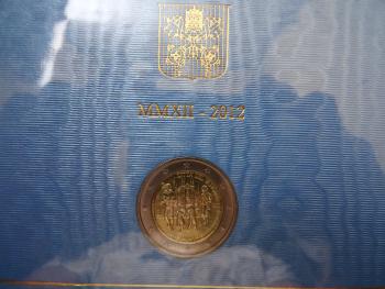 2 Euro Vatikan 2012 Weltfamilientreffen