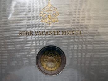 2 Euro Vatikan 2013 Sede Vacante - Sedisvakanz