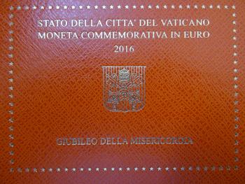 2 Euro Vatikan 2016 Jahr der Barmherzigkeit