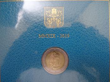 2 Euro Vatikan 2019  Restaurierung der Sixtinischen Kapelle