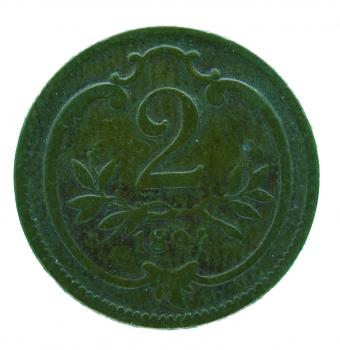 2 Heller 1894 Franz Joseph I.