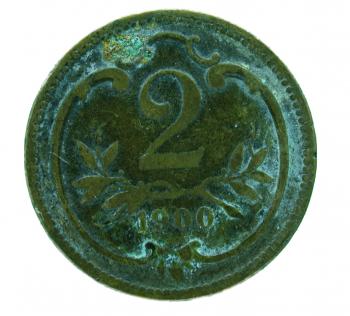 2 Heller 1900 Franz Joseph I.