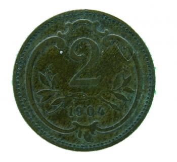 2 Heller 1904 Franz Joseph I.