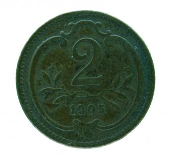 2 Heller 1905 Franz Joseph I.