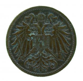 2 Heller 1909 Franz Joseph I.