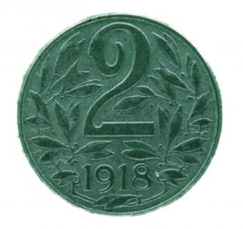 2 Heller 1918 Karl I. (IV.)