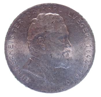 2 Schilling Silber 1935 Dr. Karl Lueger