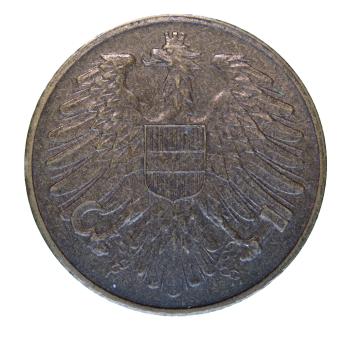 20 Groschen 1950 Cu-Al – Bundesadler – Zweite Republik Österreich