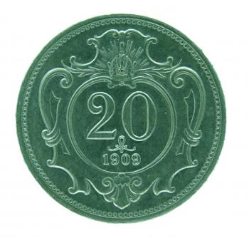 20 Heller 1909 Franz Joseph I.