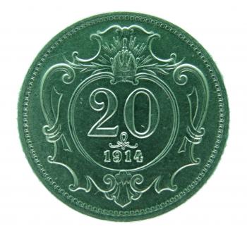 20 Heller 1914 Franz Joseph I.