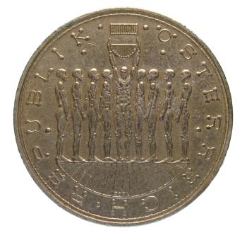 20 Schilling 1981 Männergruppe