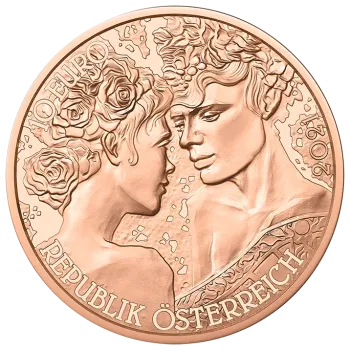 10 Euro Kupfer 2021 Die Rose