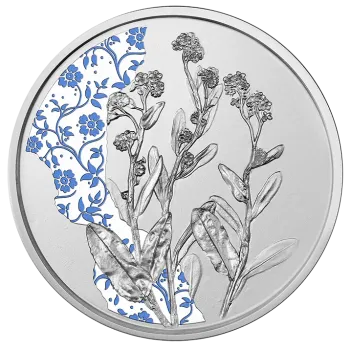 10 Euro Silber 2023 Das Vergissmeinnicht PP