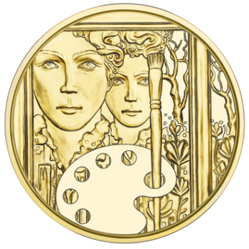50 Euro Gold 2023 Tina Blau PP