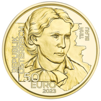 50 Euro Gold 2023 Tina Blau PP