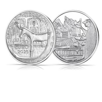 Avers und Revers der Münze Ritus 2025 – dreidimensionales Design in Polierter Platte