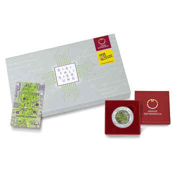 Packshot: Münze & Cryptostamp Kombination 2025