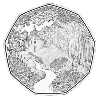 5 Euro Silber 2024 Auf dem Weg Hgh Blister