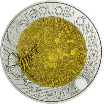 25 Euro Silber Niob 2009 Jahr der Astronomie