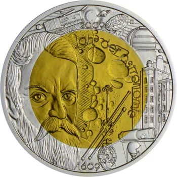 25 Euro Silber Niob 2009 Jahr der Astronomie