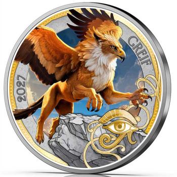 3 Euro Fantastische Fabelwesen 2027 – Der Greif