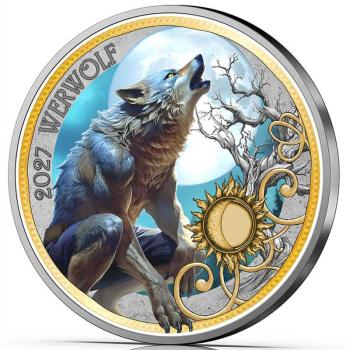 3 Euro Fantastische Fabelwesen 2027 – Der Werwolf