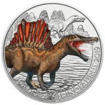 3 Euro Dino Taler 2019 Spinosaurus Aegyptiacus
