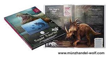 3 Euro Dino Taler Sammelalbum