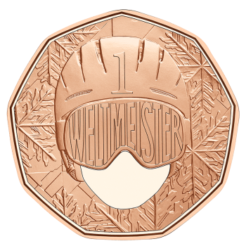 5 Euro Kupfer 2024 Saalbach Ski WM 2025